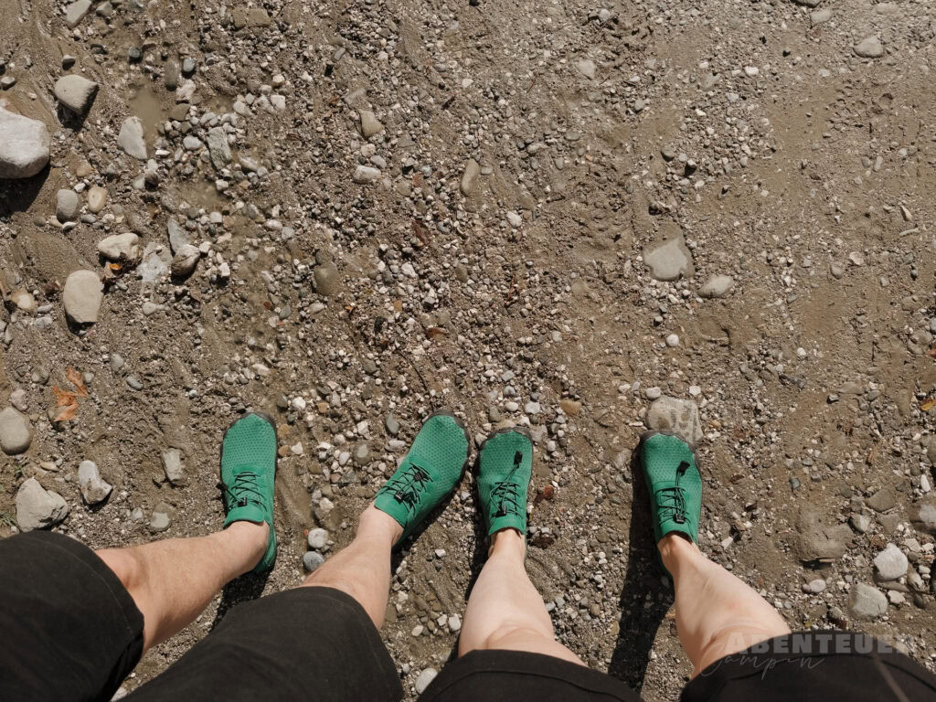 Abenteuercampen bei den heißen Quellen im Naturpark.